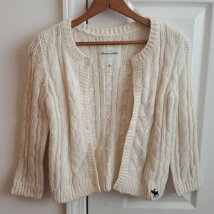 Abercrombie Cream Wool Sweater